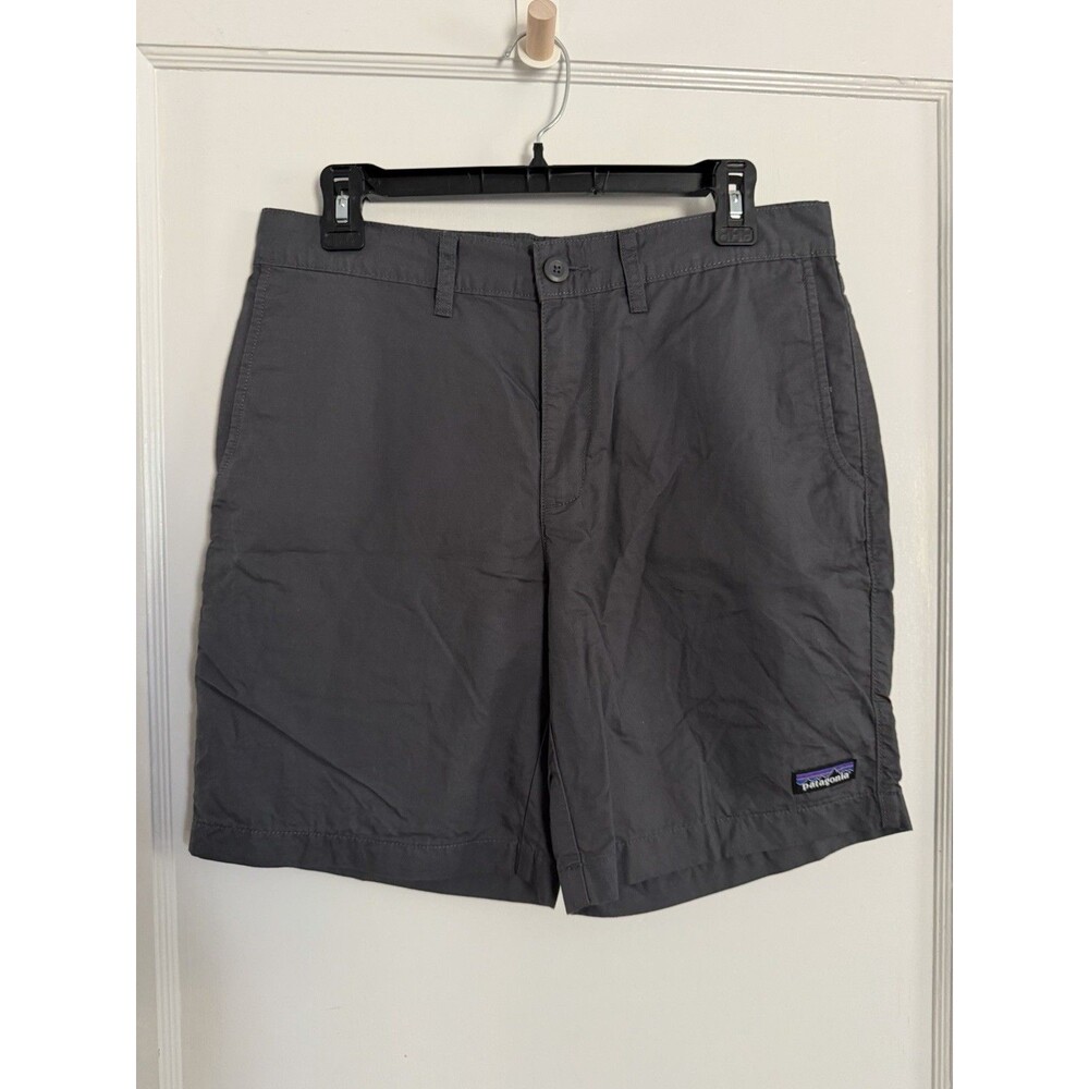 Patagonia Mens Lightweight All-Wear Hemp Shorts 31 Charcoal Gray Organic Cotton